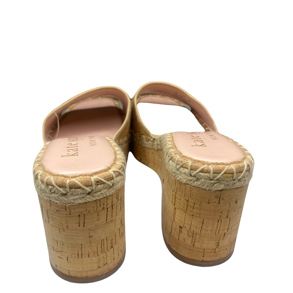 Kate Spade Cork Platform Slides - Picture 9 of 12